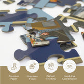 Police Station Jigsaw Puzzle | Fun & Learning Games for kids - Mittimate